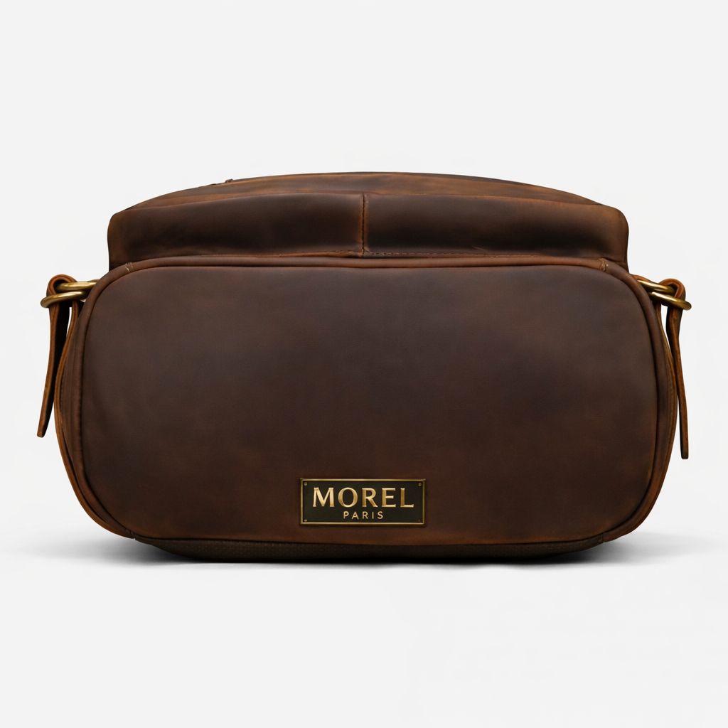 Morel Paris Genuine Leather Backpack – Heritage Brown Edition
