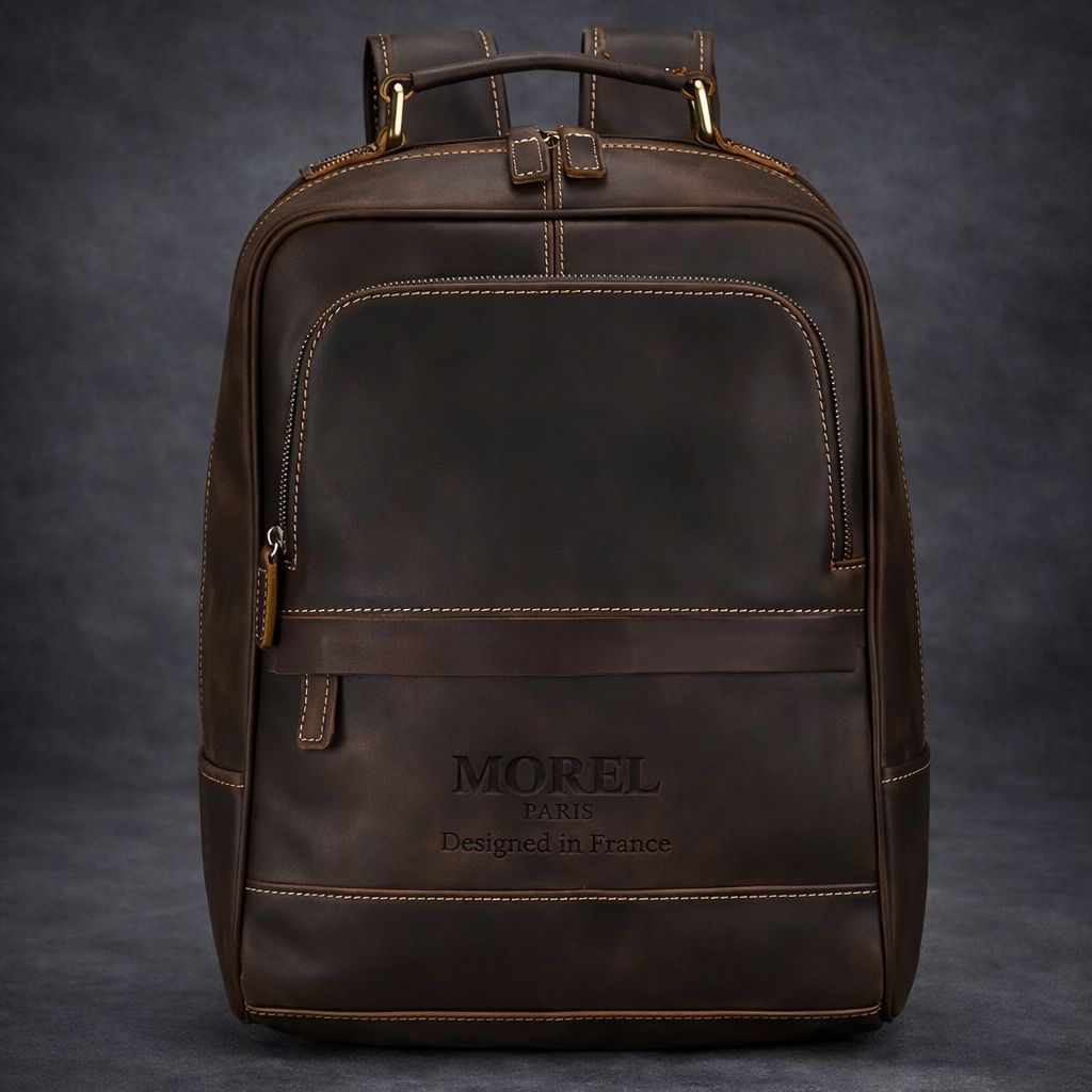 MOREL PARIS Premium Leather Backpack